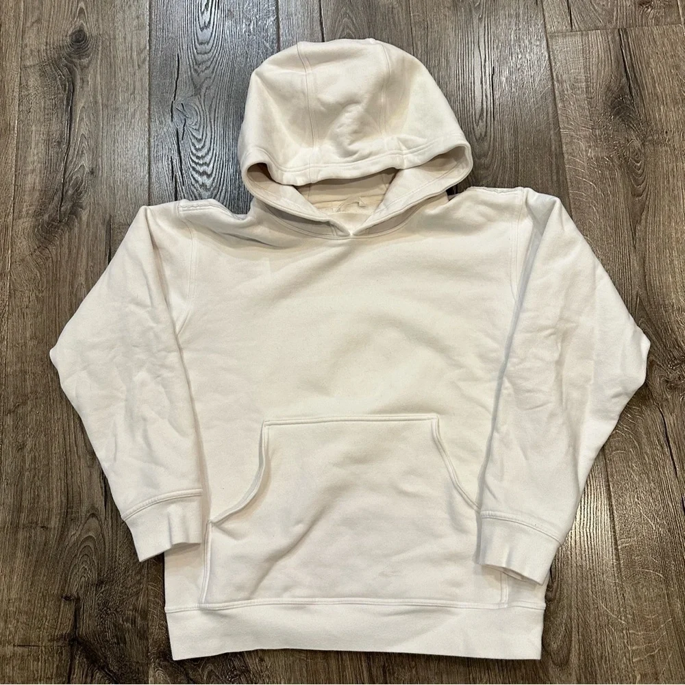 Lululemon Women’s All Yours Hoodie White Fleece Cozy Size S Soft Fleece Comfy